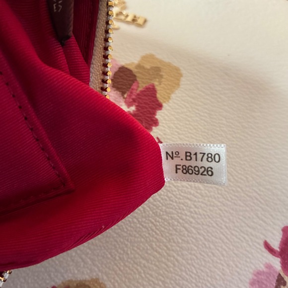 Coach Field Flora Print Crossbody Bag and Wristlet Set Chalk F59848 F86926 - Picture 8 of 16